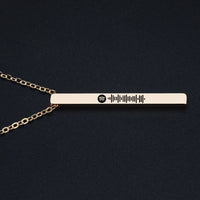 Spotify Code Custom Necklace
