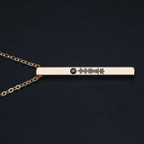 Spotify Code Custom Necklace