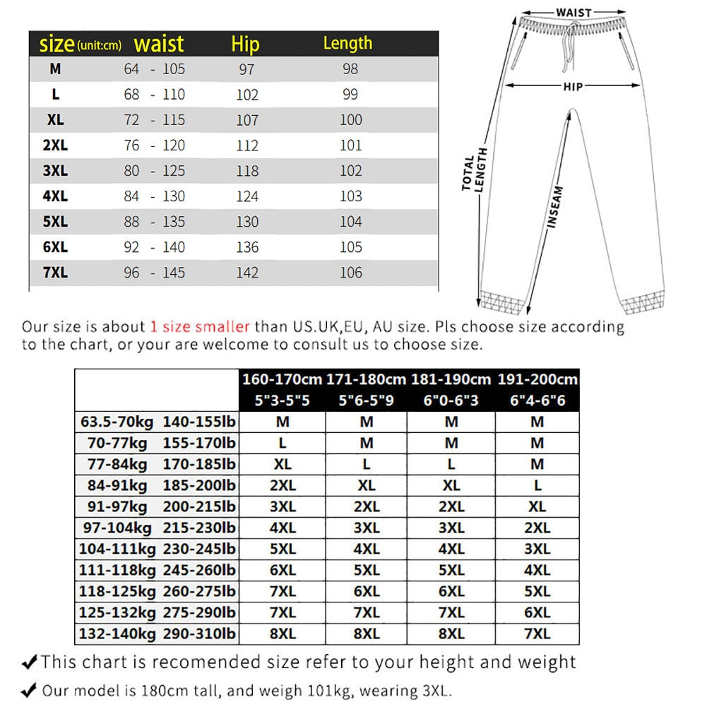 Streetwear Hip Hop  Fashions Track Pants