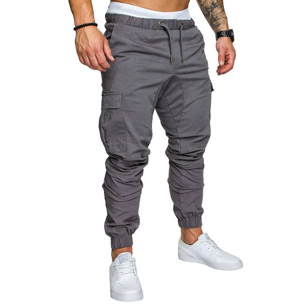 Hip Hop Joggers Pants Multi-pocket