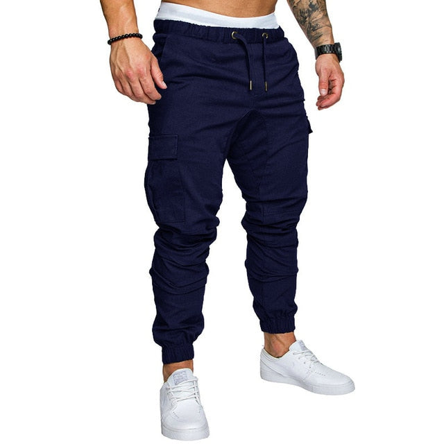 Hip Hop Joggers Pants Multi-pocket
