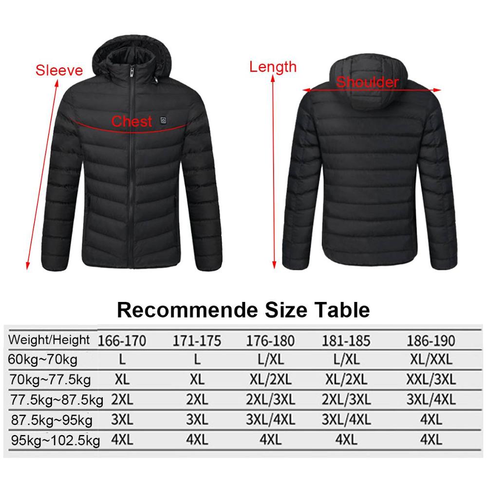 Winter Warm USB Heating Jackets