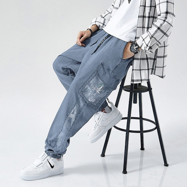 Streetwear Denim Trousers
