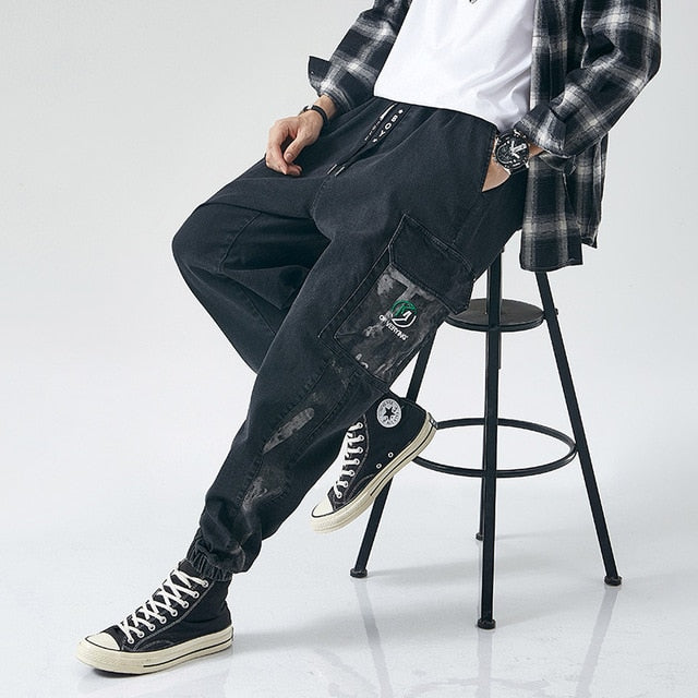 Streetwear Denim Trousers