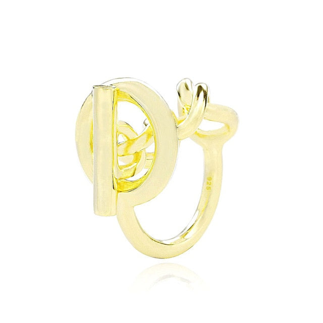 Sterling Silver Rope Chain Ring