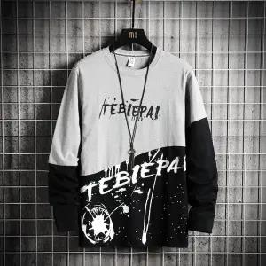 Casual Men Hip Hop Japanese Streetwear