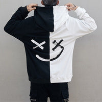 Smile Hoodies Hip Hop Oversized Sweatshirts