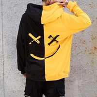 Smile Hoodies Hip Hop Oversized Sweatshirts