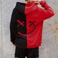 Smile Hoodies Hip Hop Oversized Sweatshirts