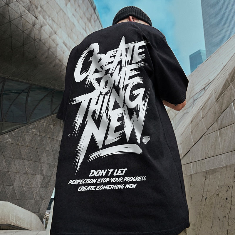 Hip Hop  Oversized T Shirt