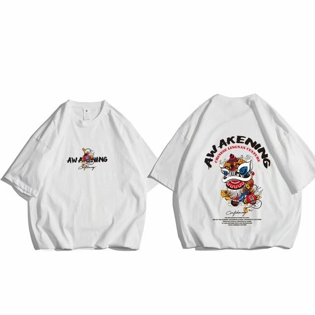 Hip Hop  Oversized T Shirt