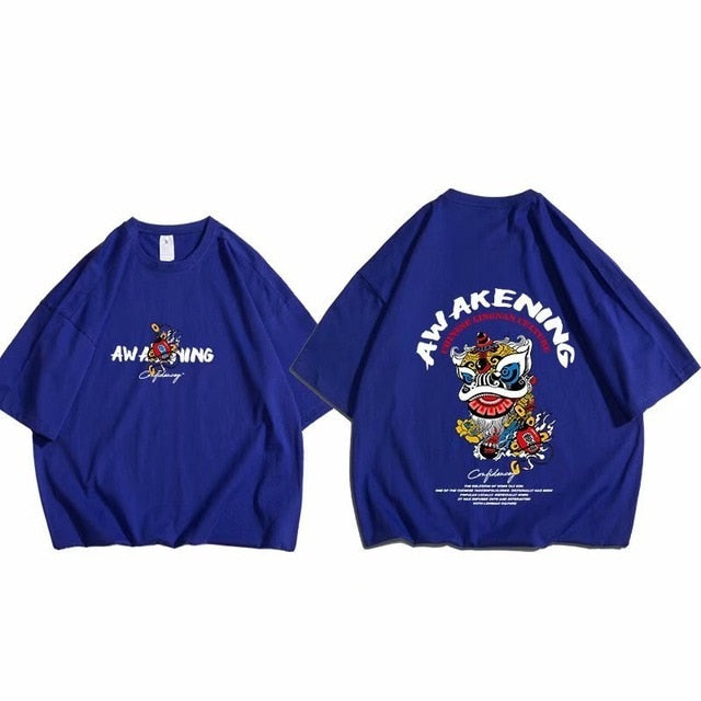 Hip Hop  Oversized T Shirt