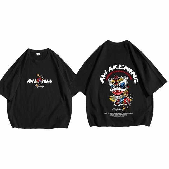 Hip Hop  Oversized T Shirt