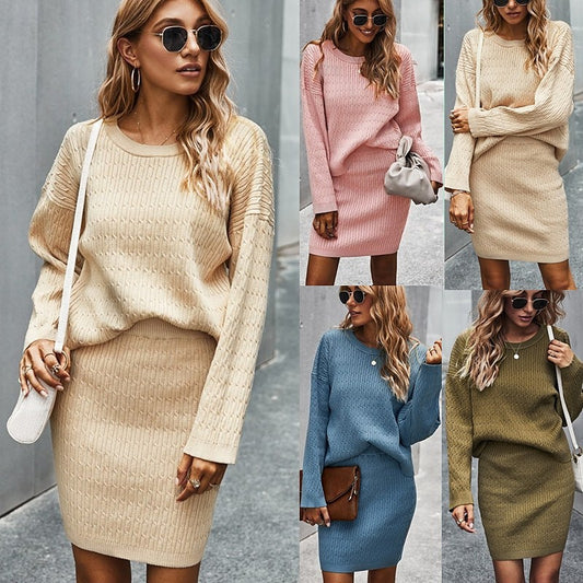 Two-piece Dress Casual Sweater
