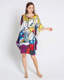 100% Silk Satin Dress Natural Mulberry